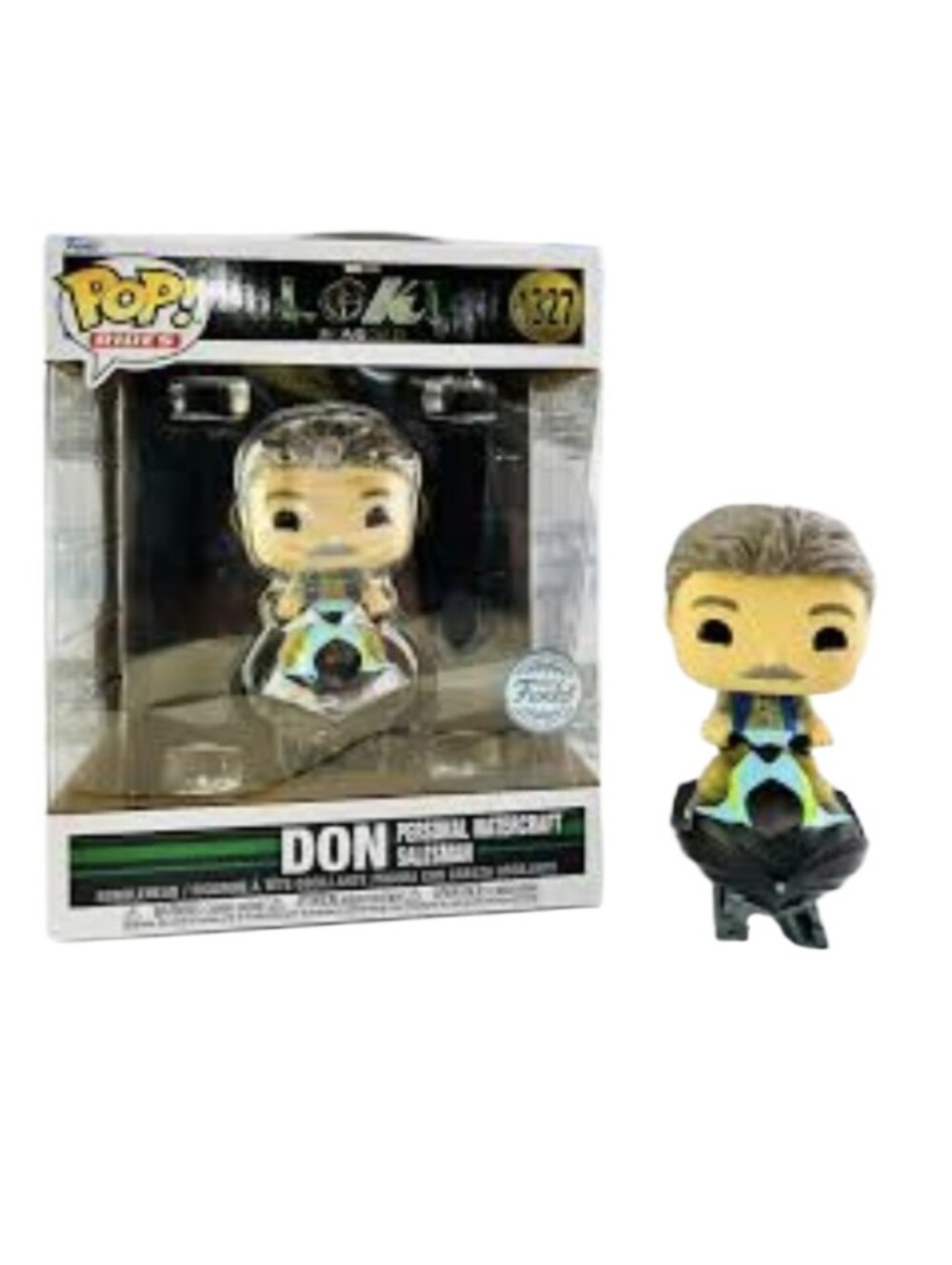 Funko Loki Don on Jet Ski - Teal and Black Vinyl Figure